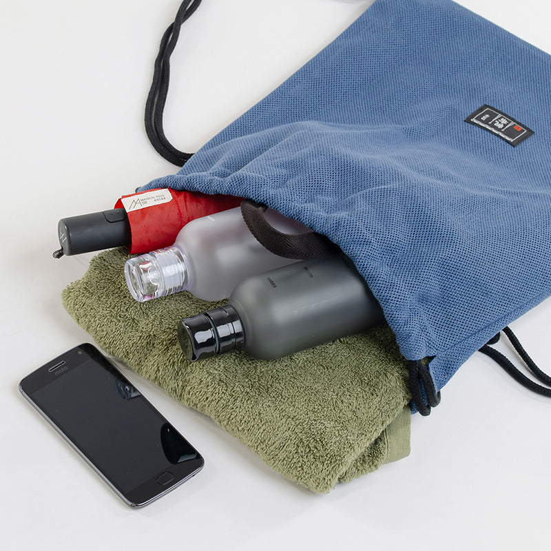 コットンメッシュナップザック