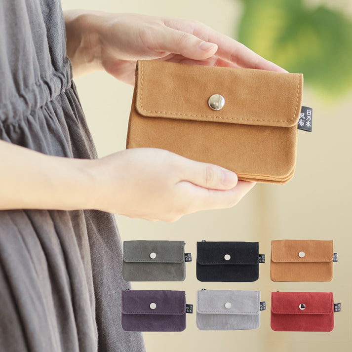 3連パース 小銭・小物入れ