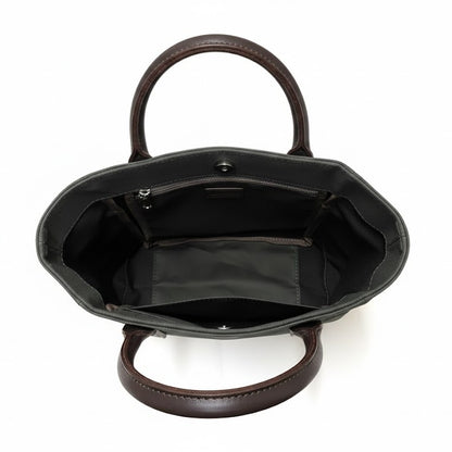 革持ち手小トートバッグ