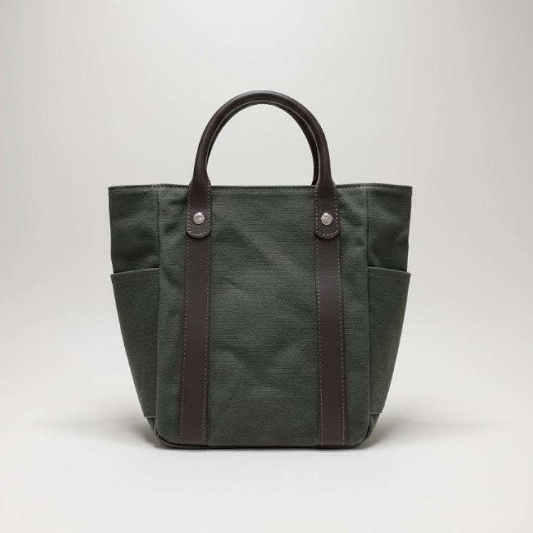 革持ち手小トートバッグ