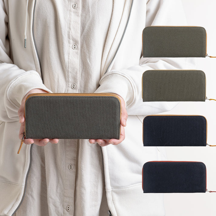 ラウンドファスナー財布