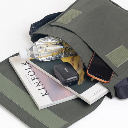 コンブ　A4かぶせショルダーバッグ