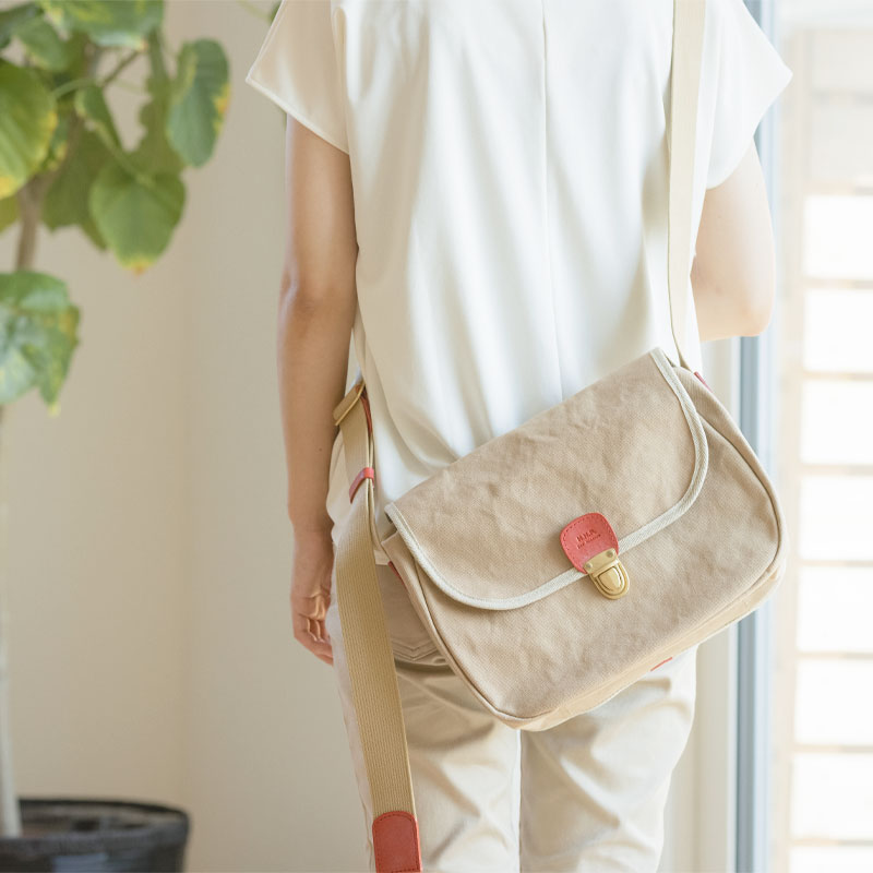 kissoraコラボ 丸型ショルダー – 日乃本帆布