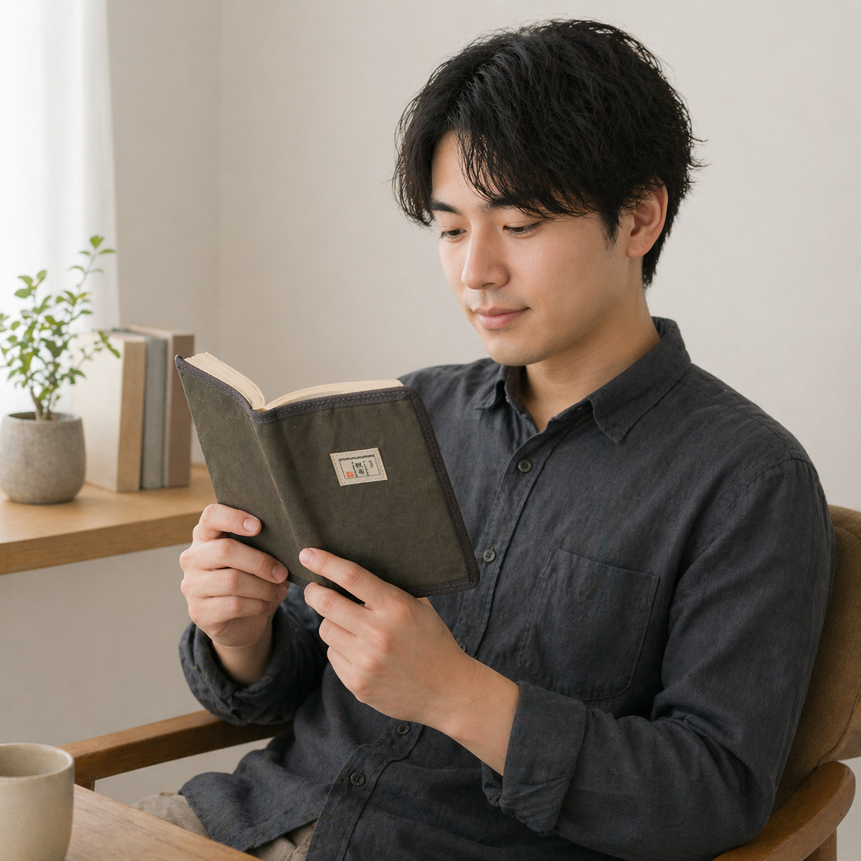 ブックカバー　手帳カバー　お薬手帳カバー