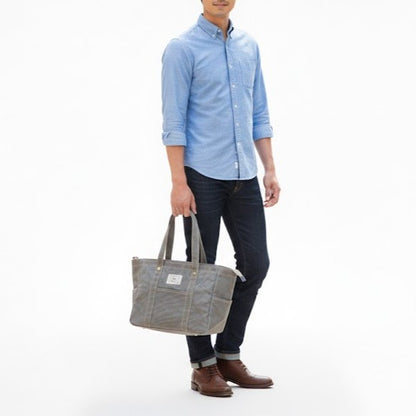 ファスナー付きステッチトートS